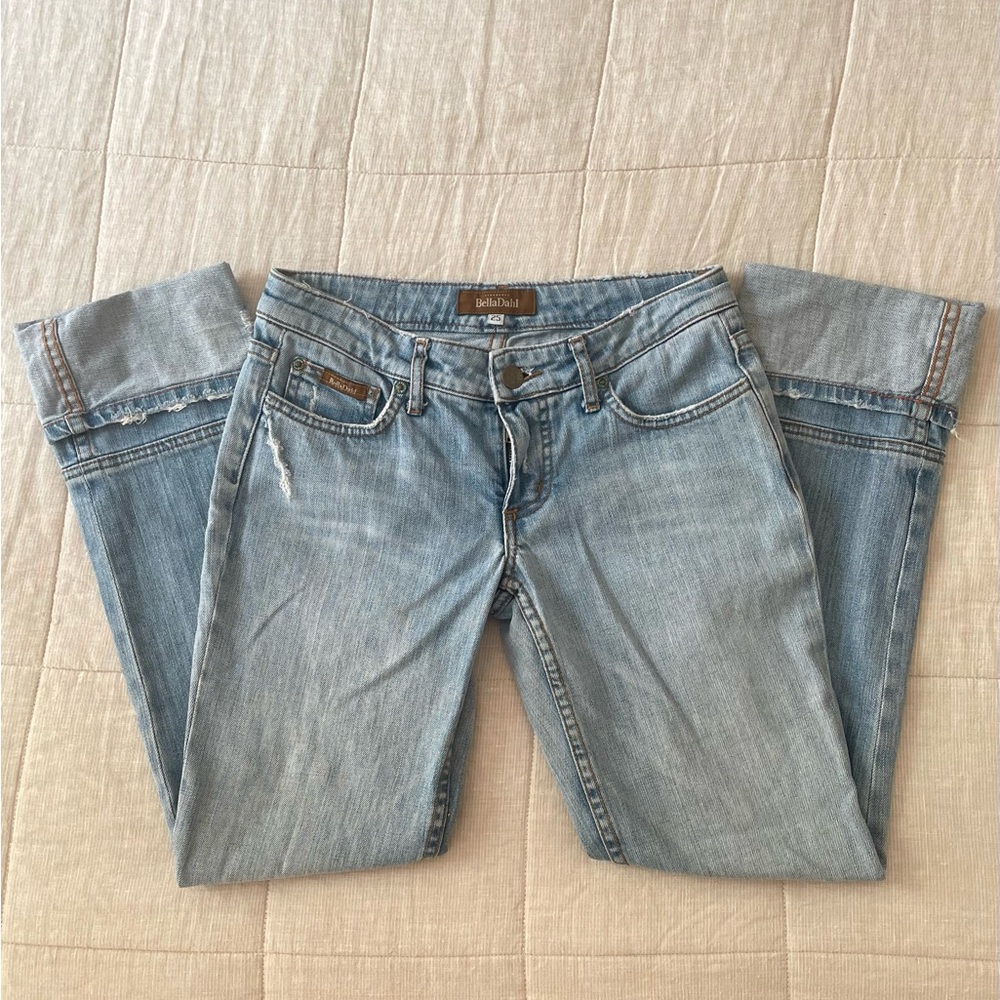 Bella Dahl Crop Straight Leg Jeans- Women’s Size 25- Style B3785-252